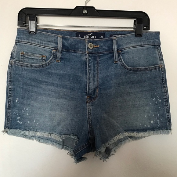 Hollister Pants - Hollister Blue Jean Short-shorts